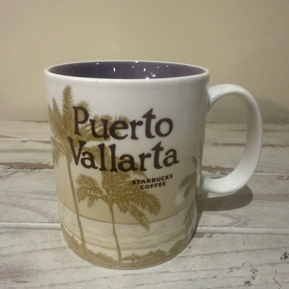 Starbucks Coffee PUERTO VALLARTA Global Icon Series  2016 Collector Mug Cup 16oz